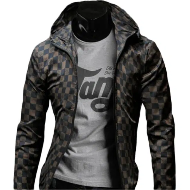 CAT'S PAW Hoodie Jacket Spring Autumn Slim Fit Print