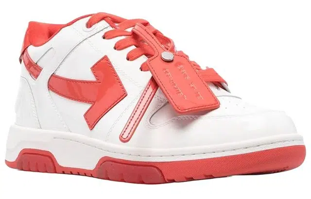 OFF-WHITE Out Of Office White Orange