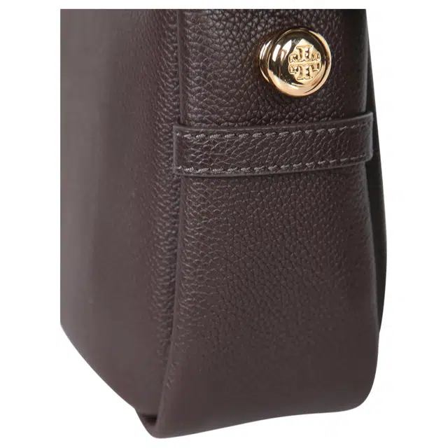 Tory Burch Romy Small Shoulder Bag Dark Brown