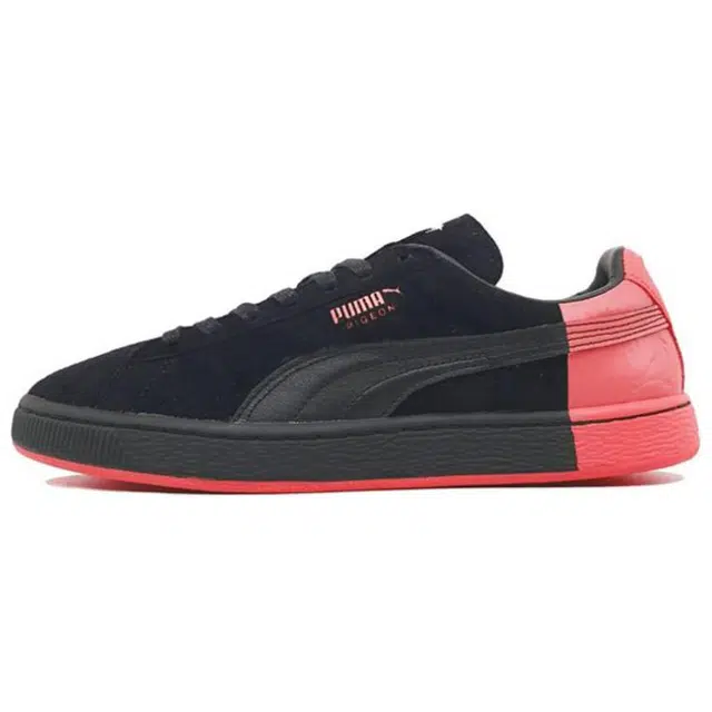 PUMA Suede Low Black Pink