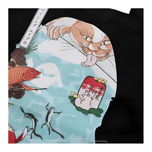 A BATHING APE x UKIYO-E - TOTE BAG