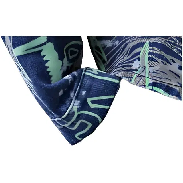 大白鲨 个性字母宽松百搭长袖夹克外套 男款 蓝色