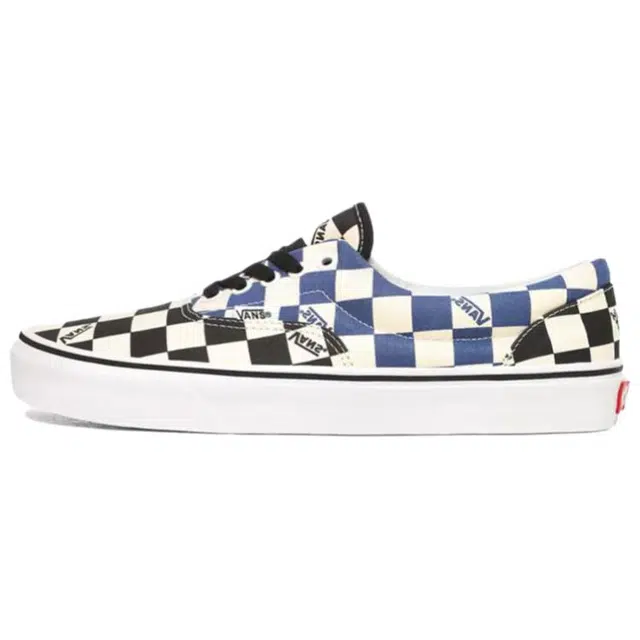 Vans Era Big Check Blue White