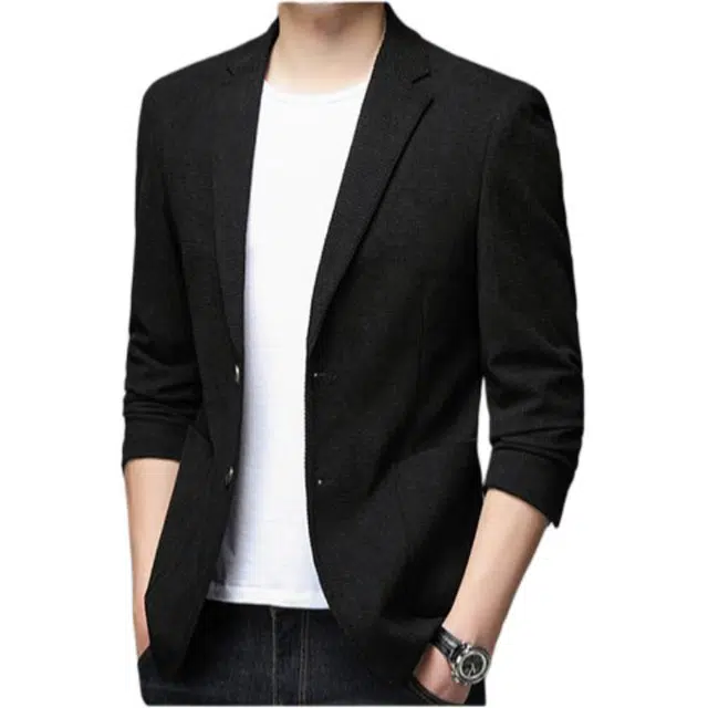 太子龍 休闲帅气单件纯色轻商务百搭款西装 男款