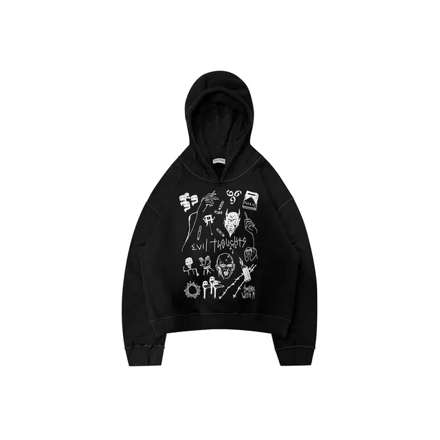 ARNODEFRANCE Hoodie Black