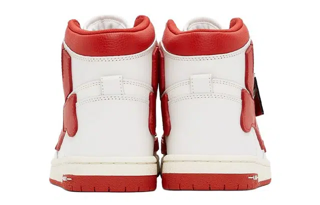 AMIRI Skel-Toe Hi White Red