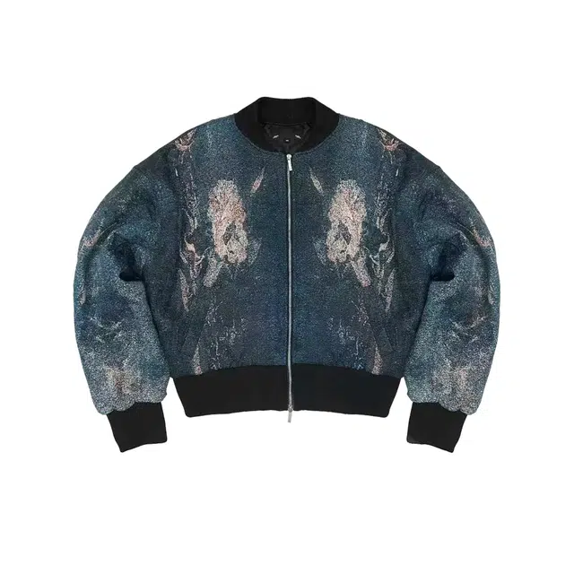 WANNA LAB FW25 Sea Monster Bomber Cotton Jacket