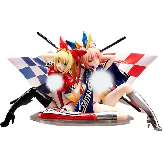 Stronger Racing Girl Figure