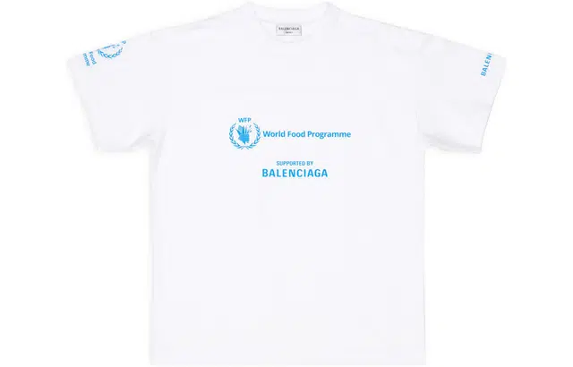 Balenciaga x WFP FW22 White T-Shirt