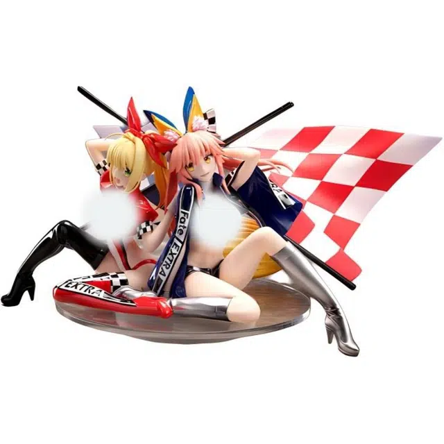 Stronger Racing Girl Figure