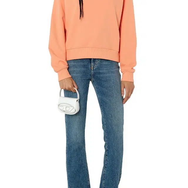 DIESEL Mini D-ring Bag White