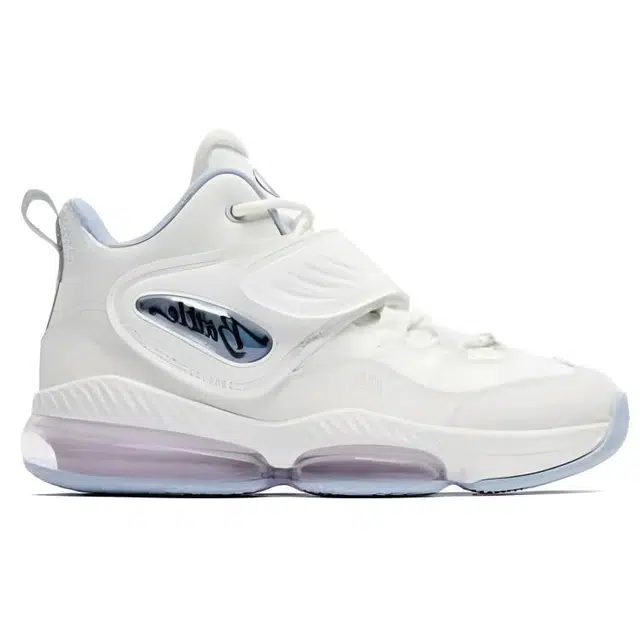 乔丹 舒适日常 减震防滑耐磨 高帮 篮球鞋 女款 白紫