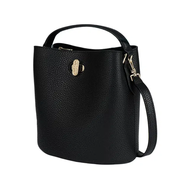Furla Danae Mini Bucket Bag Black