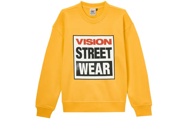 Vision Street Wear Classic Logo Hoodie Orange