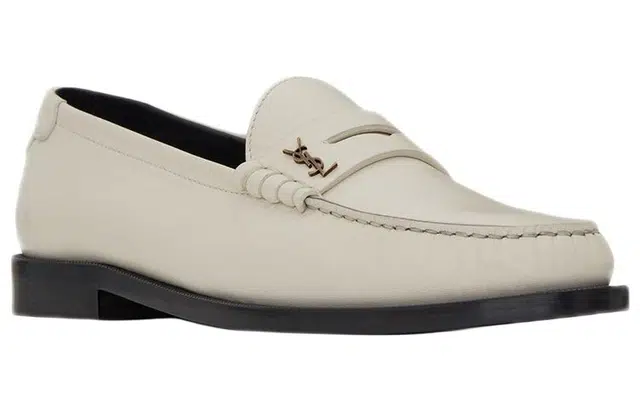 Saint Laurent Loafer White