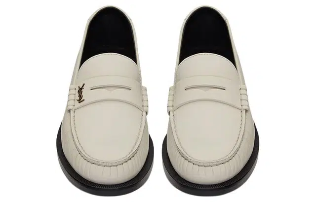 Saint Laurent Loafer White