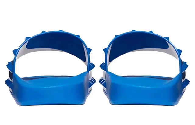 Valentino Vlogo Blue Slides