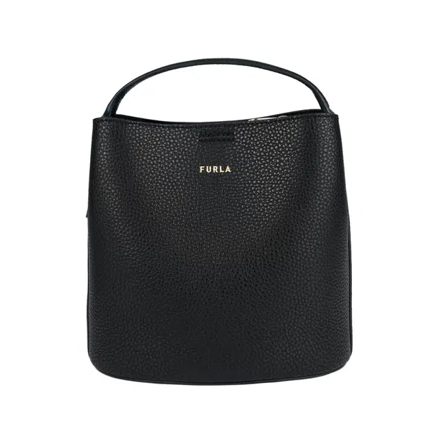 Furla Danae Mini Bucket Bag Black