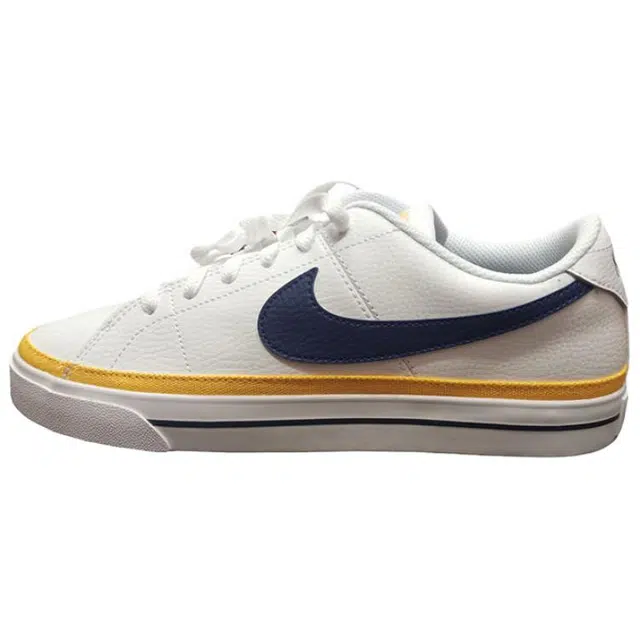 Nike Court Legacy White Purple Yellow