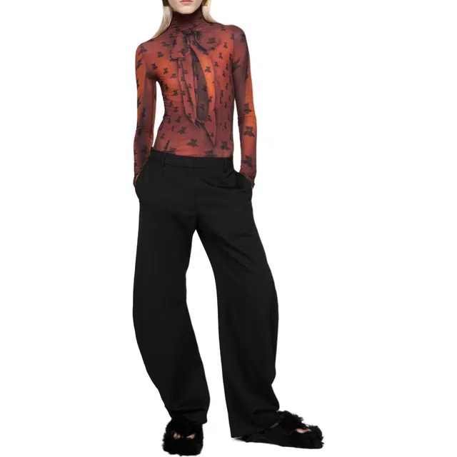 Acne Studios FW25 Long Sleeve Slim Fit Tee