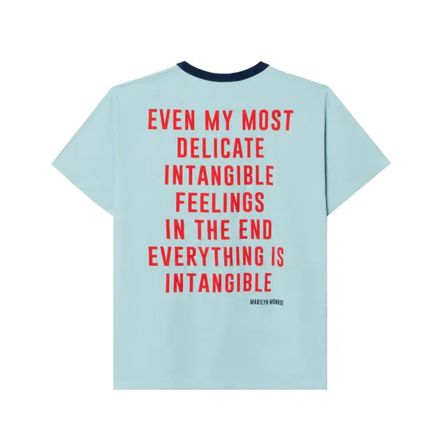 GUCCI SS24 Logo Print T-Shirt Blue