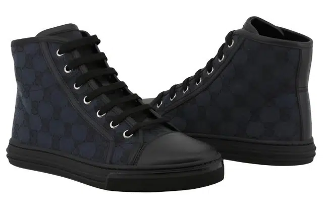 Gucci High-Top Sneakers Black
