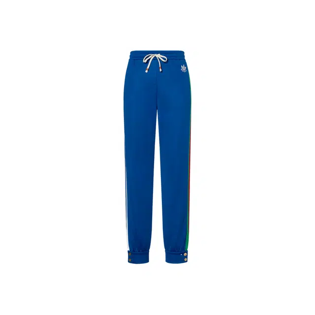 GUCCI x adidas Originals Logo Jogger Pants Blue