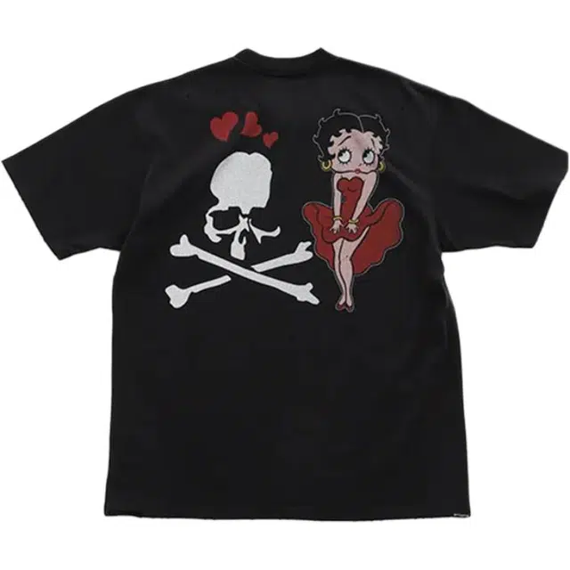 mastermind JAPAN x Betty Boop FW25 Skull Tee