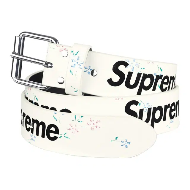 Supreme FW25 Week 12 Repeat Leather Belt