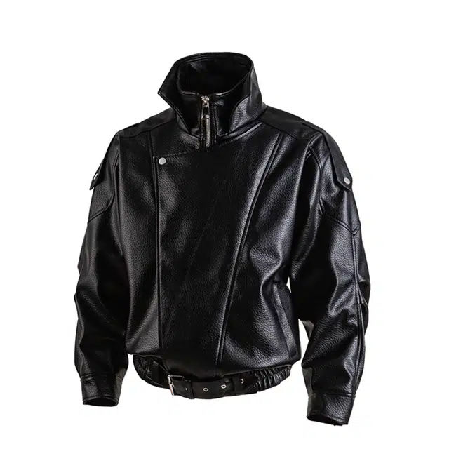 W7H1 PU Leather Jacket