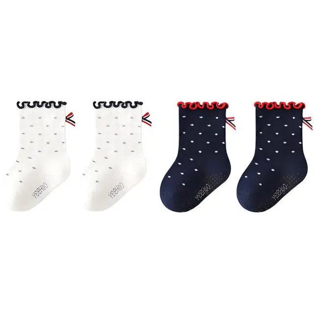 英氏 百搭时尚柔软透气袜子儿童款