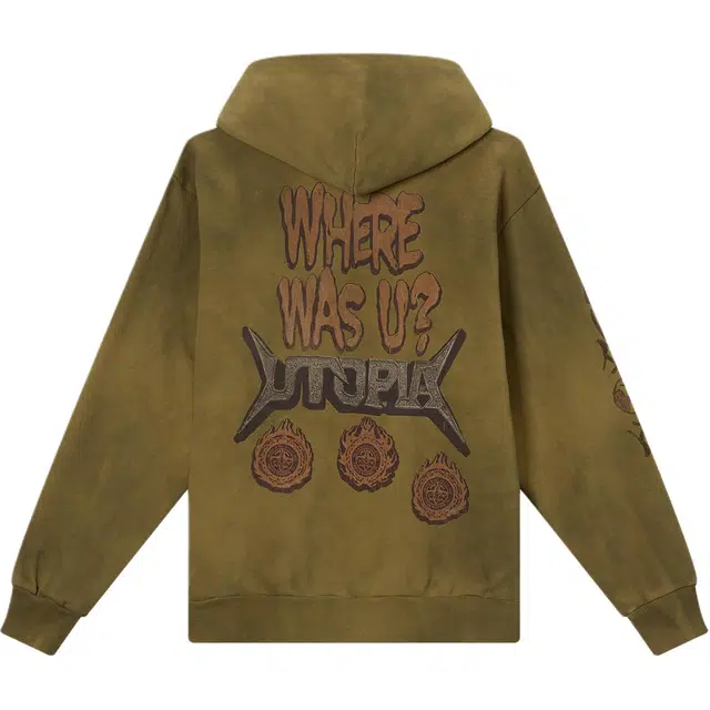 Travis Scott FW25 Hoodie Spray Effect