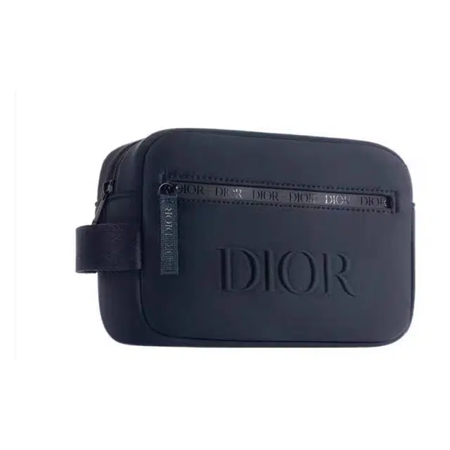 DIOR Wild Navy Space Cotton Makeup Bag