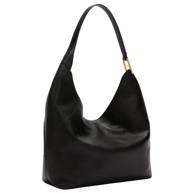 Furla Lara Large Shoulder Bag Black