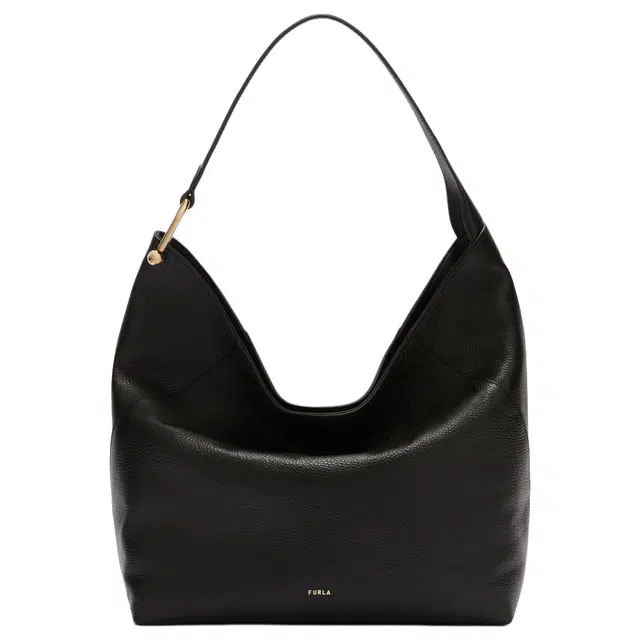 Furla Lara Large Shoulder Bag Black