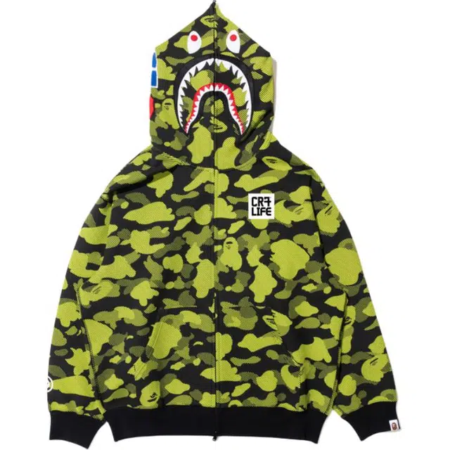 A BATHING APE x CR7 LIFE FW25 logo