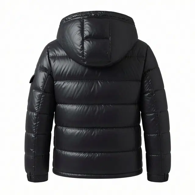 Reebok Detachable Hood Quilted Down Jacket