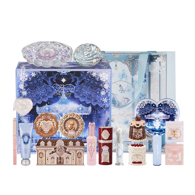 花知晓 雪屋礼盒 自然哑光不脱妆清透