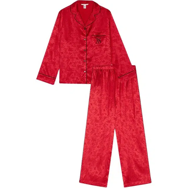 Victoria's Secret The Mix Moonlight Satin Pajama Set