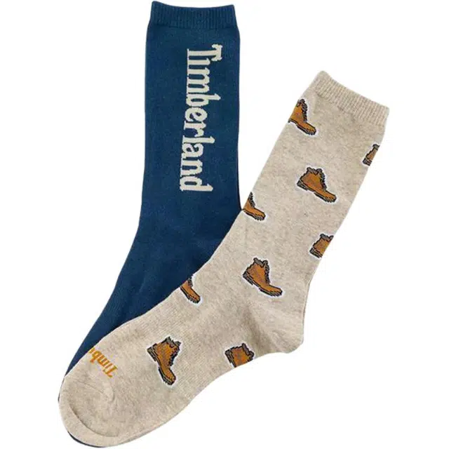 Timberland Printed Mid Socks