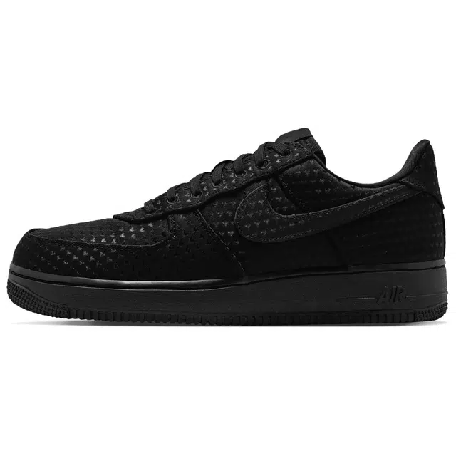 Nike Air Force 1 Retro "Valentine’s Day" Triple Black 2026