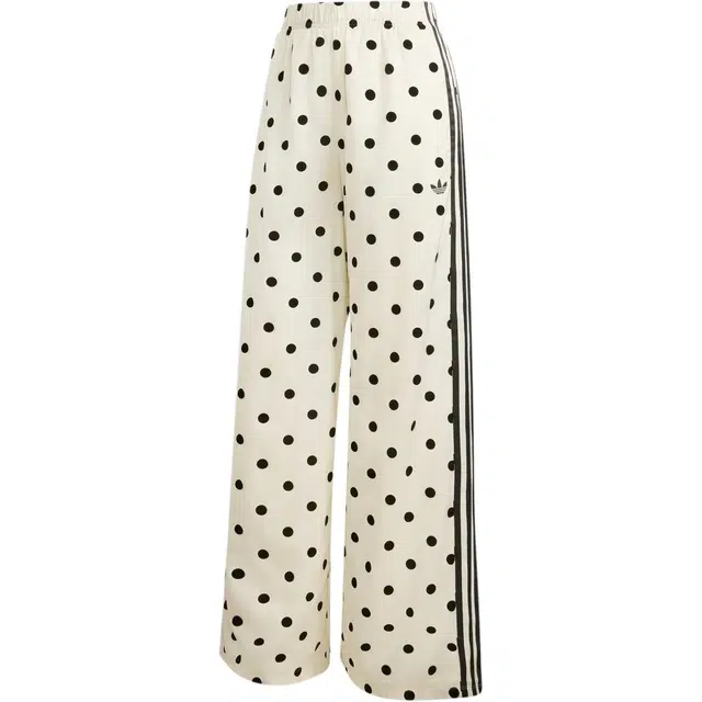 adidas originals SATIN POLKA DOTS WIDE LEG PANT