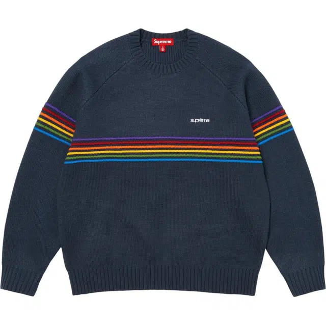 Supreme SS26 WEEK1 Raised Stripe Sweater