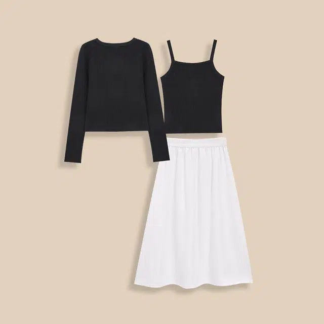 爱依服 秋季法式温柔裙装套装 女款