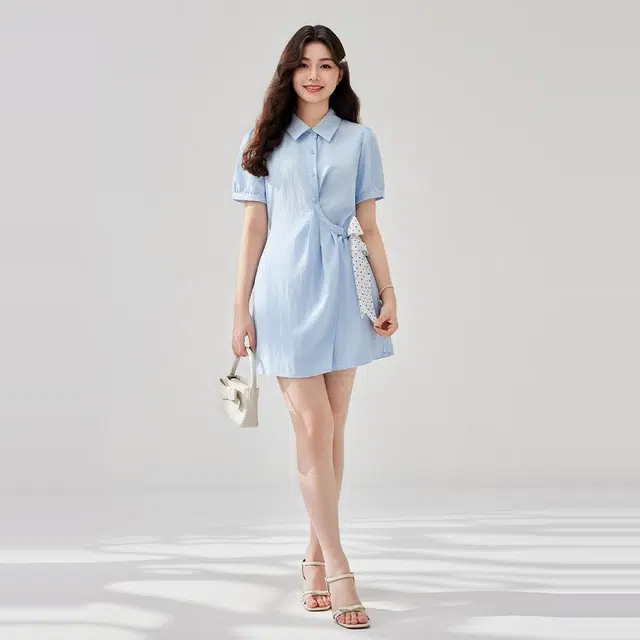 爱依服 夏季韩版甜美休闲风裙装套装 女款