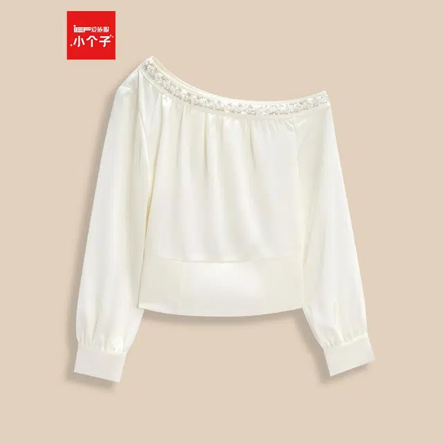 爱依服 法式性感小女人常规日常衬衫 女款