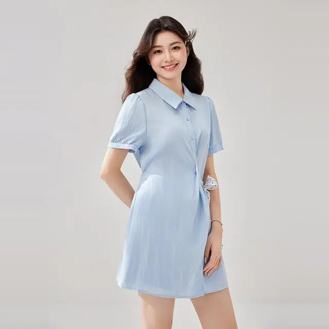 爱依服 夏季韩版甜美休闲风裙装套装 女款