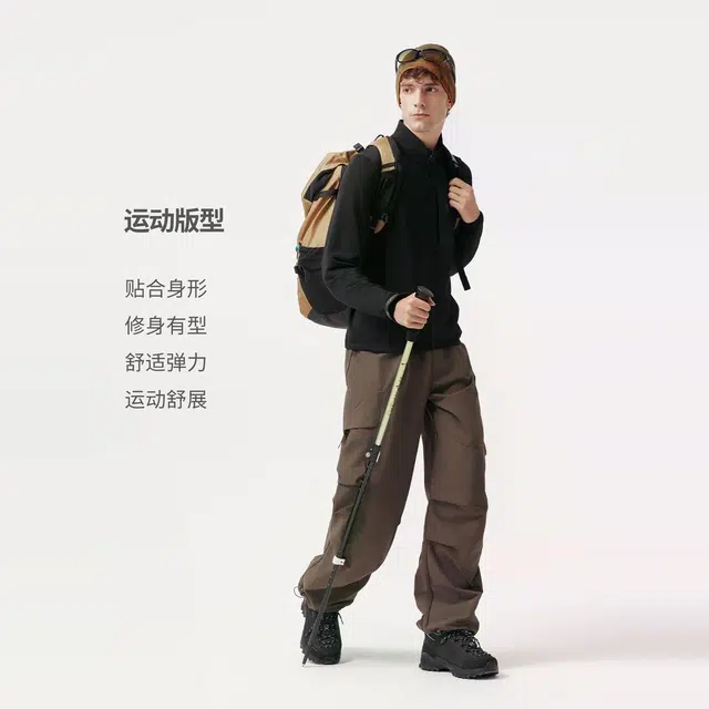 坦博尔 透气舒适保暖纯色户外风开衫羽绒服 女款