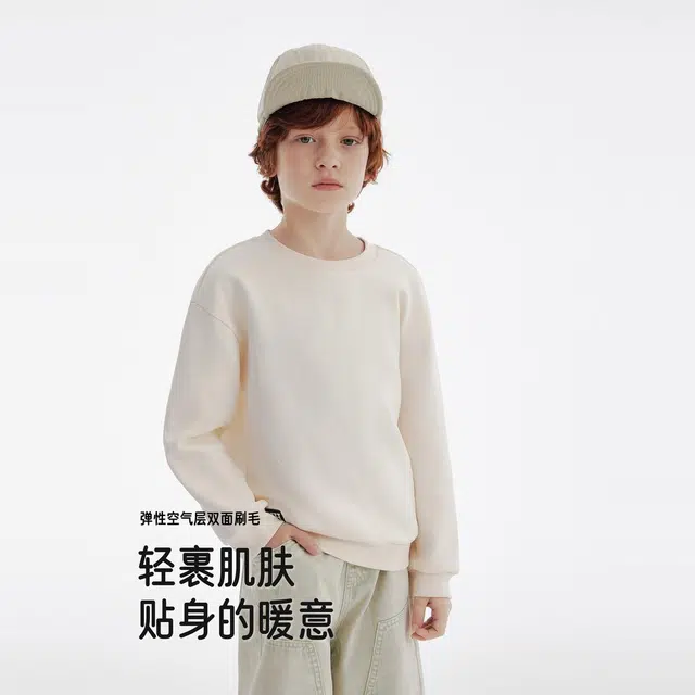 英氏卫衣 春秋季长袖圆领印花百搭