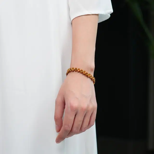 集亭 锁清秋 女神款编织 老山檀香 手串 女款